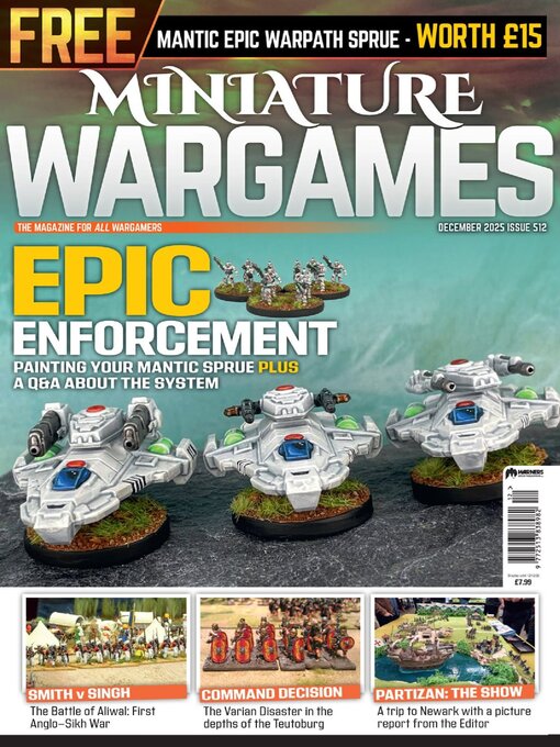 Title details for Miniature Wargames by Warners Group Publications Plc - Wait list